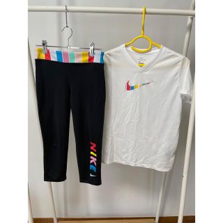 ナイキ(NIKE)のナイキ　Tシャツ&レギンス　キッズ（140前後）(Tシャツ/カットソー)