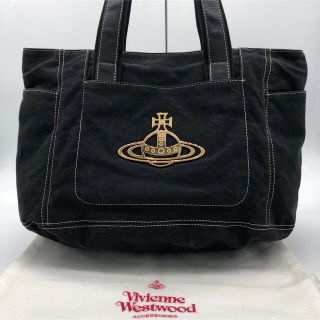 ヴィヴィアンウエストウッド(Vivienne Westwood)の✨良品✨　ヴィヴィアンウエストウッド　金オーブ　デニム　トートバッグ(トートバッグ)