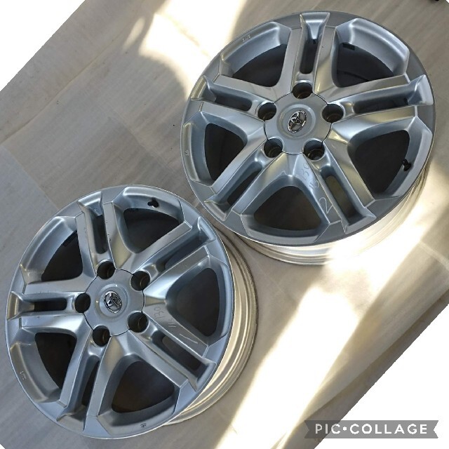 堅実な究極の ランクル 美品 200 ハブ径 PCD150 5穴 8.5J+60 R20 純正