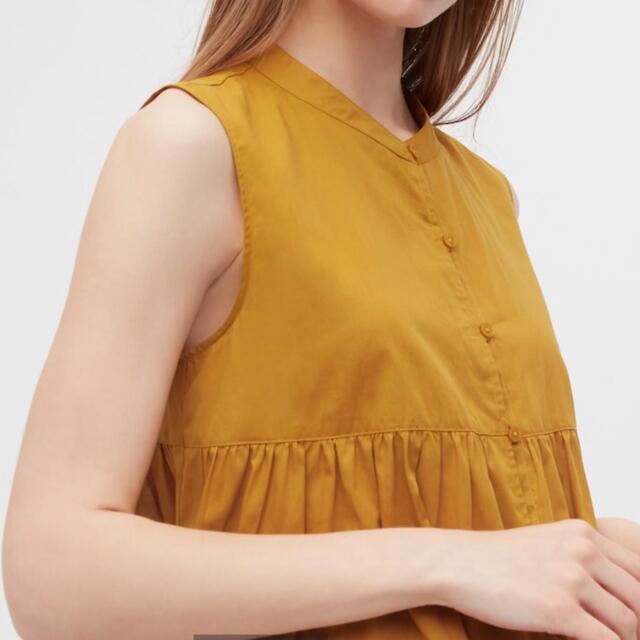 UNIQLO(ユニクロ)のUNIQLO♡ユニクロ♡ノースリーブチュニック♡M♡完売♡込み レディースのトップス(チュニック)の商品写真