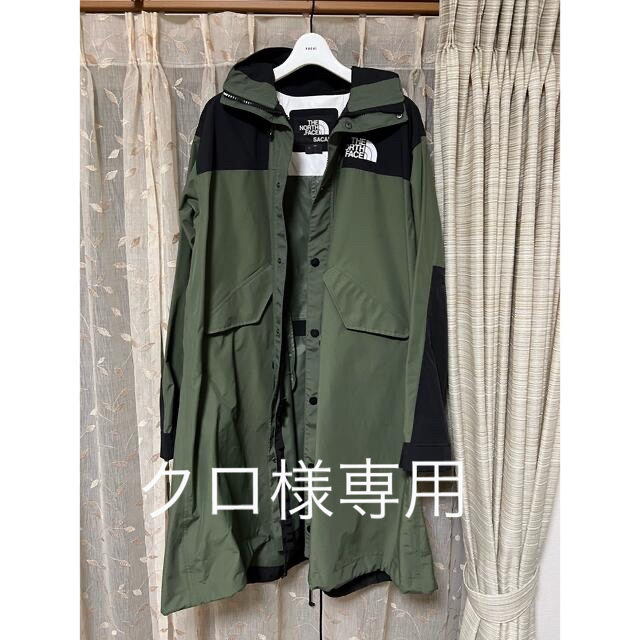 ジャケット/アウター早い者勝ち。Sacai north face サカイノースフェイスモッズコート