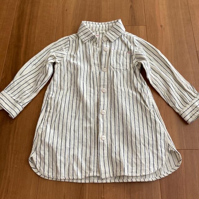 F.O.KIDS(エフオーキッズ)のF.O international★女の子★オシャレなロングシャツ&パンツ キッズ/ベビー/マタニティのキッズ服女の子用(90cm~)(Tシャツ/カットソー)の商品写真