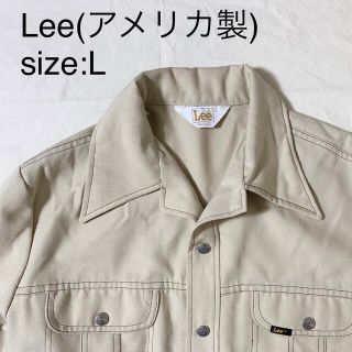 リー(Lee)のLeeビンテージウエスタンジャケット(アメリカ製)(Gジャン/デニムジャケット)