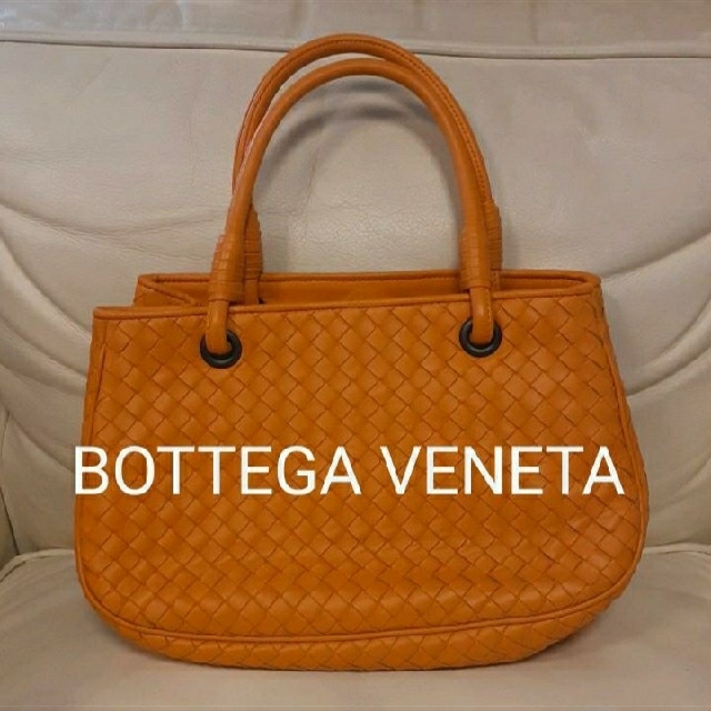 Bottega Veneta - 美品　ボッテガ ヴェネタ 茶系 イントレチャート　サッチェル　トートバッグ