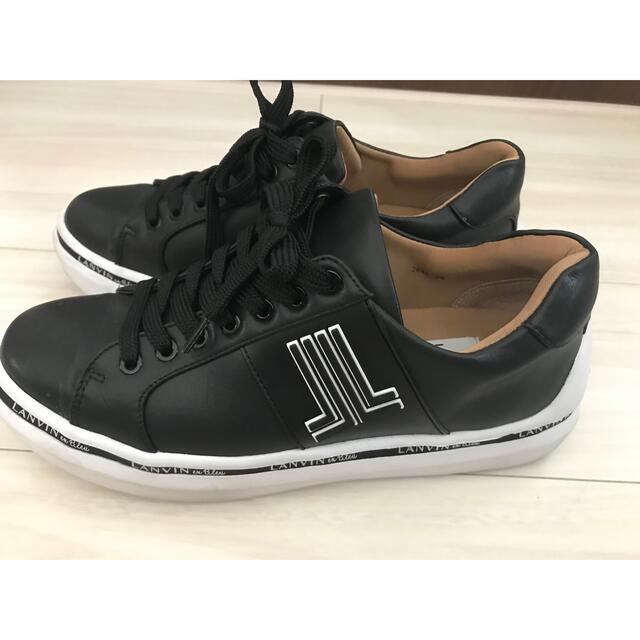 UGG美品 LANVIN ランバンオンブルー スニーカー 24