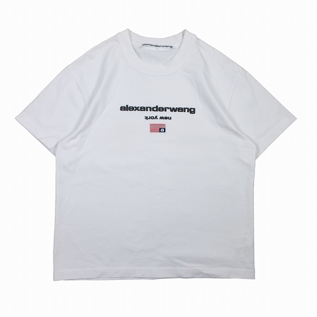 Alexander Wang(アレキサンダーワン)のアレキサンダーワン 20SS ロゴ プリント オーバーサイズ Tシャツ メンズのトップス(Tシャツ/カットソー(半袖/袖なし))の商品写真