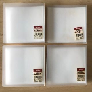 ムジルシリョウヒン(MUJI (無印良品))のCD/DVDホルダー 10枚収納 ４冊セット(CD/DVD収納)