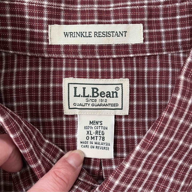 L.L.Bean(エルエルビーン)のL.L.Bean ネルシャツ XL メンズのトップス(シャツ)の商品写真