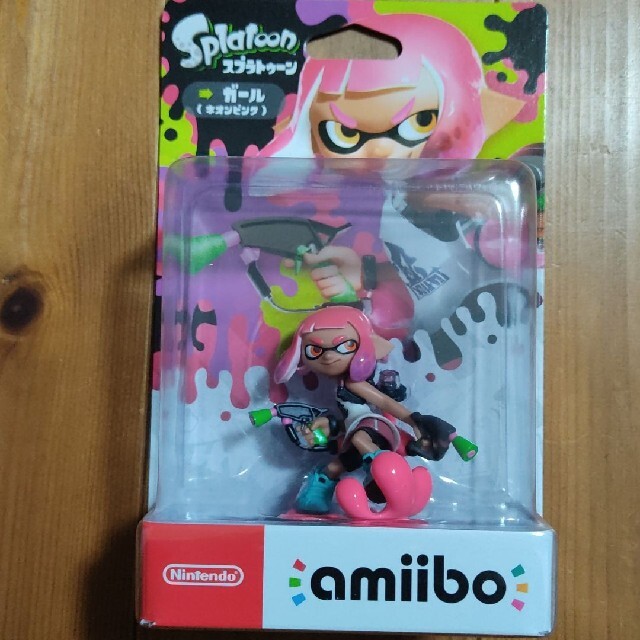 amiibo ガール ネオンピンク (スプラトゥーンシリーズ) エンタメ/ホビーのフィギュア(ゲームキャラクター)の商品写真