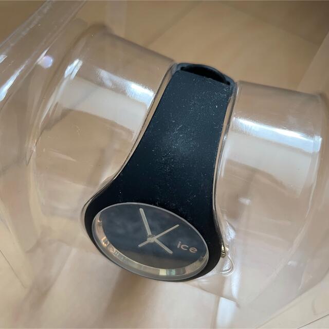 ice watch(アイスウォッチ)のアイスウォッチ　icewatch　ブラック　ローズゴールド レディースのファッション小物(腕時計)の商品写真