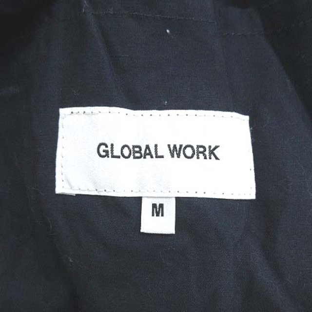 GLOBAL WORK(グローバルワーク)のグローバルワーク ステンカラージャケット シングル M 紺 ネイビー ■MO レディースのジャケット/アウター(その他)の商品写真