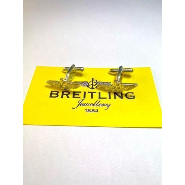 Breitling ★CUFFLINKS★シルバー・非売品新品・ラストです。