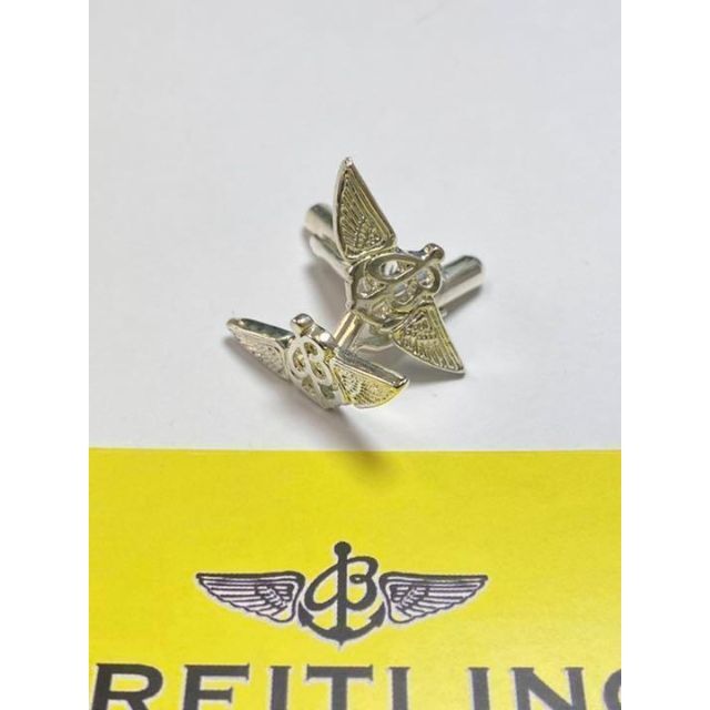 Breitling ★CUFFLINKS★シルバー・非売品新品・ラストです。