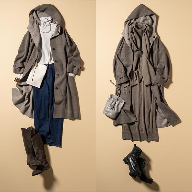 送料0円】 Theory 新品 ダッフルコート リバーシブル 完売 21AW luxe