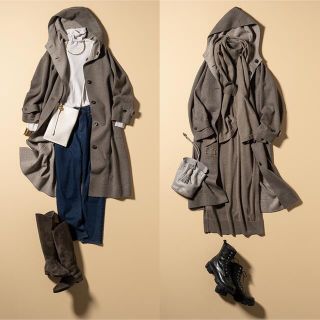 theory luxe 21AW 完売 リバーシブル ダッフルコート 新品