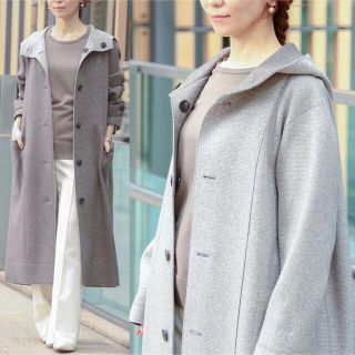 theory luxe 21AW 完売 リバーシブル ダッフルコート 新品