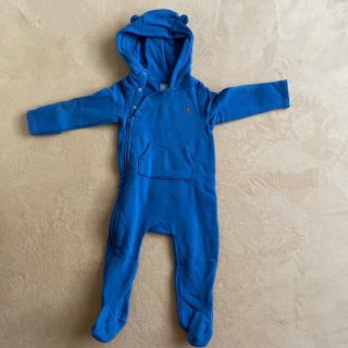 ベビーギャップ(babyGAP)のbabyGAP ロンパース　80cm Blue(ロンパース)