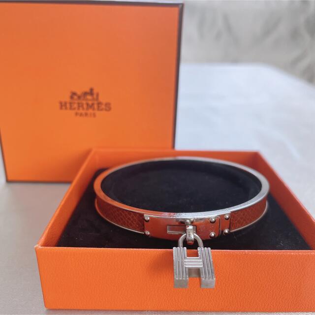 美品 HERMES エルメス ケリーバングル ブレスレット 腕輪 アクセサリー