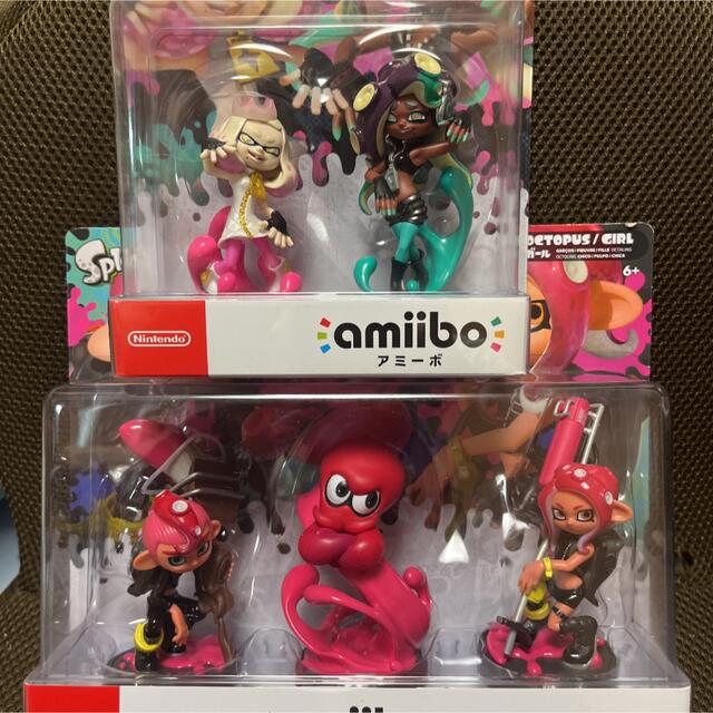 amiibo ５体セット（スプラトゥーンシリーズ）