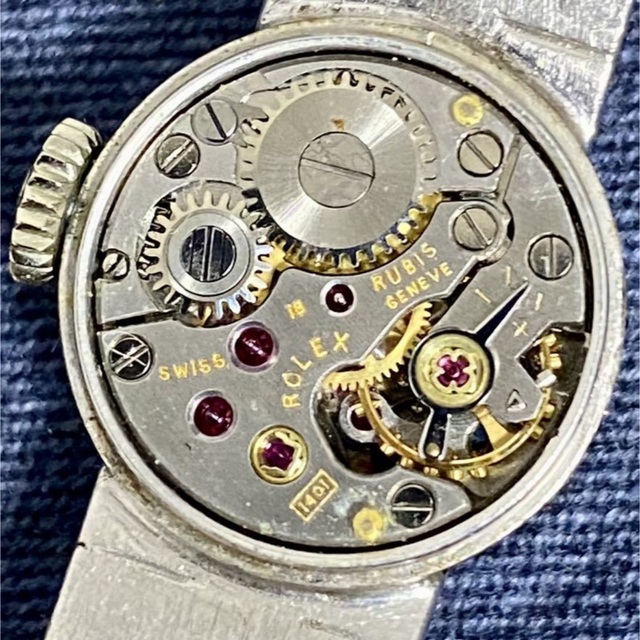 ROLEX(ロレックス)の本日まで 希少 ロレックス オーキッド K18 WGカクテルウォッチ 稼動品 レディースのファッション小物(腕時計)の商品写真