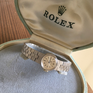 ロレックス(ROLEX)の本日まで 希少 ロレックス オーキッド K18 WGカクテルウォッチ 稼動品(腕時計)