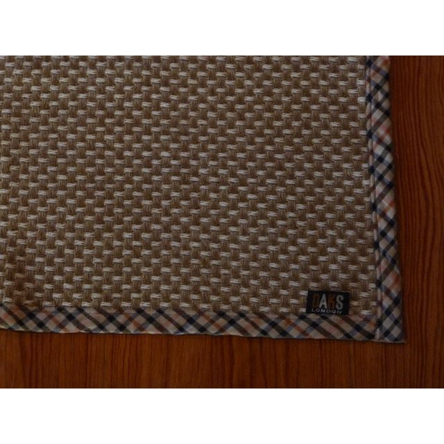 DAKS(ダックス)の「goncha様専用」DAKS　ニューウール毛布 インテリア/住まい/日用品の寝具(毛布)の商品写真