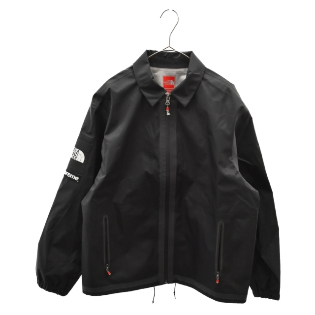 Supreme(シュプリーム)のSUPREME シュプリーム 21SS ×THE NORTH FACE SUMMT SERIES Tape Seam Coaches Jacket×ノースフェイスサミットシリーズテープドコーチジャケット NP121001 ブラック メンズのジャケット/アウター(フライトジャケット)の商品写真