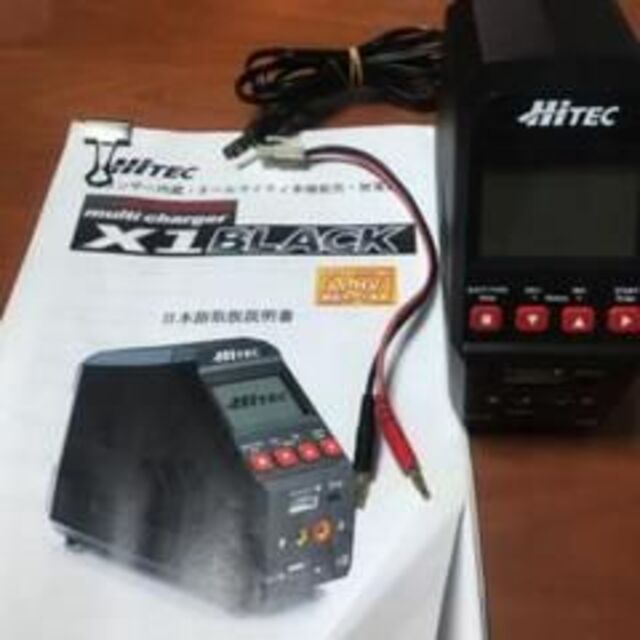 HI-TEC(ハイテック)のハイテック　multi charger X1 BLACK　チャージャー　充電器　 エンタメ/ホビーのおもちゃ/ぬいぐるみ(ホビーラジコン)の商品写真