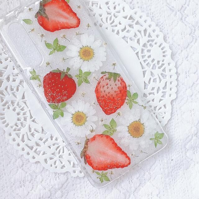 全機種♡いちごのスマホケース♡iPhone Googlepixel  スマホ/家電/カメラのスマホアクセサリー(モバイルケース/カバー)の商品写真