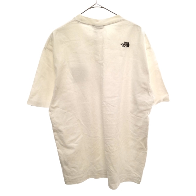 THE NORTH FACE(ザノースフェイス)のTHE NORTH FACE ザノースフェイス Small Square Logo S／S Tee スクエアロゴプリントTシャツ ホワイト メンズのトップス(Tシャツ/カットソー(半袖/袖なし))の商品写真