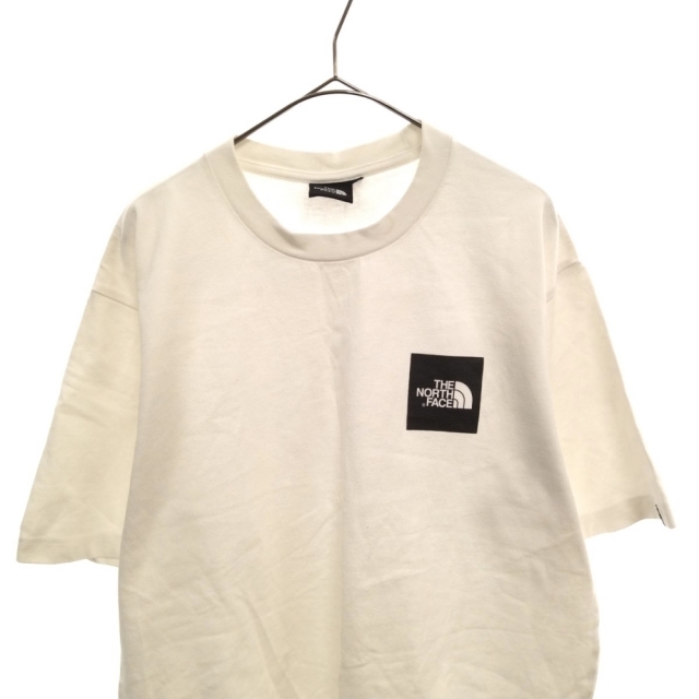 THE NORTH FACE(ザノースフェイス)のTHE NORTH FACE ザノースフェイス Small Square Logo S／S Tee スクエアロゴプリントTシャツ ホワイト メンズのトップス(Tシャツ/カットソー(半袖/袖なし))の商品写真