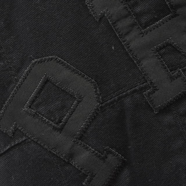 Supreme(シュプリーム)のSUPREME シュプリーム 19SS Patchwork Harrington Jacket コットン中綿ブルゾン ジャケット ブラック メンズのジャケット/アウター(フライトジャケット)の商品写真