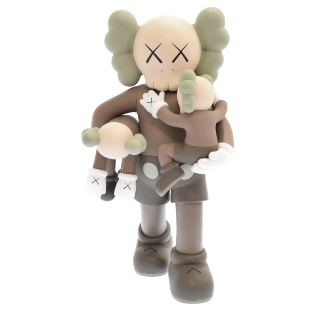 MEDICOM TOY メディコムトイ ×KAWS CLEAN SLATE カウズ クリーンスレート コンパニオン フィギュア ブラウン