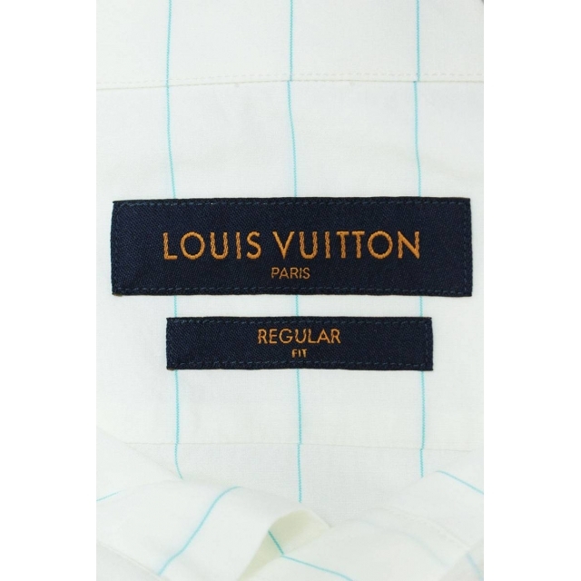 LOUIS VUITTON(ルイヴィトン)のルイヴィトン 20SS RM201Q THL HIS41W モノグラムプリントストライプ長袖シャツ メンズ XL メンズのトップス(シャツ)の商品写真