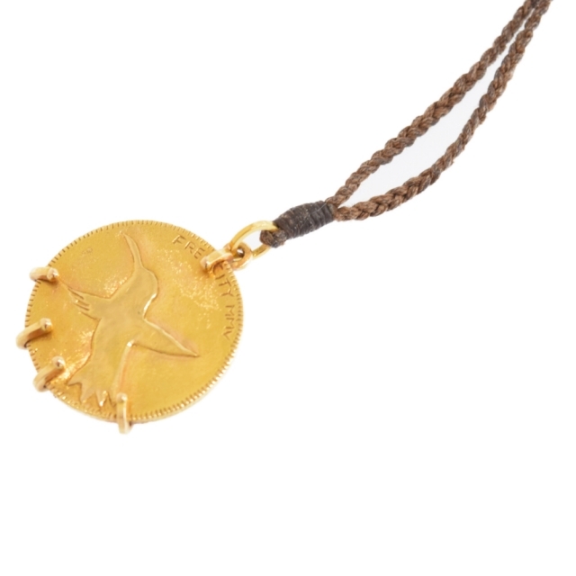 定番本物保証 FREE GOLD COIN SPARROW NECKLACE ゴールドコイン スパロウ ネックレスの通販 by BRING