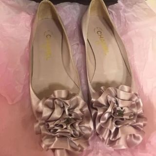 シャネル サテン バレエシューズ(レディース)の通販 5点 | CHANELの