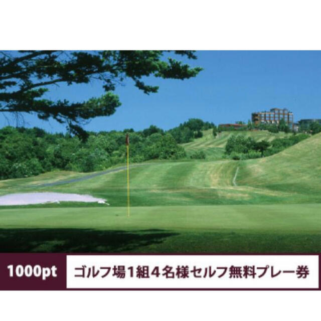 シャトレーゼ ゴルフ 4名1組セルフプレー無料券ゴルフ場 - ゴルフ場