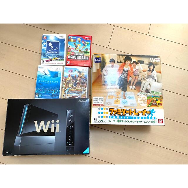 Wii本体　ソフト5本セット