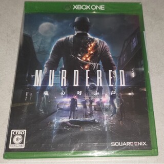 エックスボックス(Xbox)の未開封 MURDERED マーダード  魂の呼ぶ声 XBox(家庭用ゲームソフト)