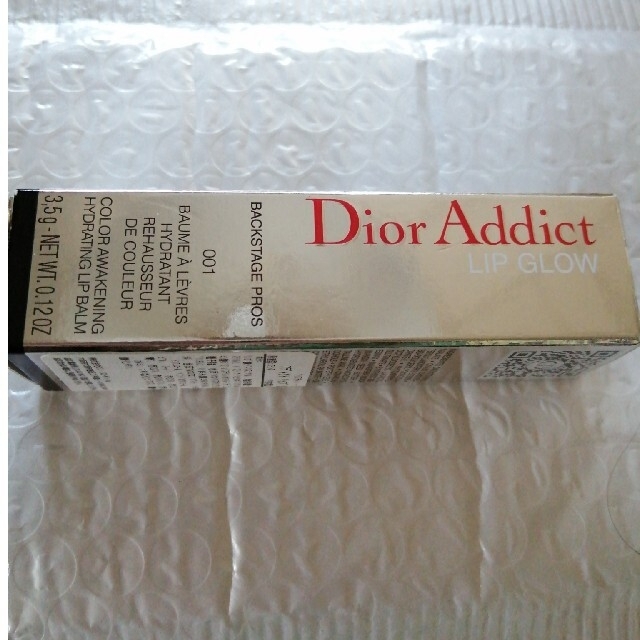 未使用　Dior　アディクトリップグロウ#001 コスメ/美容のスキンケア/基礎化粧品(リップケア/リップクリーム)の商品写真