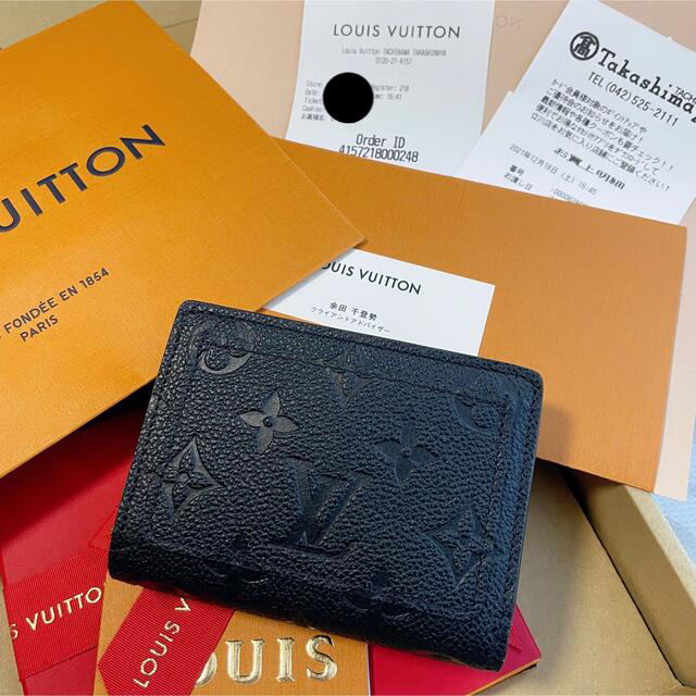 《新品》 LOUIS VUITTON ポルトフォイユ クレア 折り財布