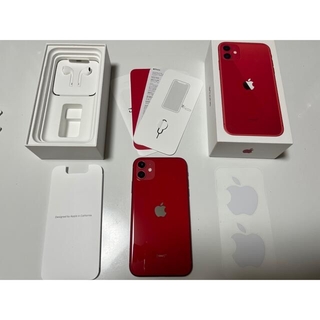 アイフォーン(iPhone)の★値下げ★iPhone11 RED 64G (スマートフォン本体)