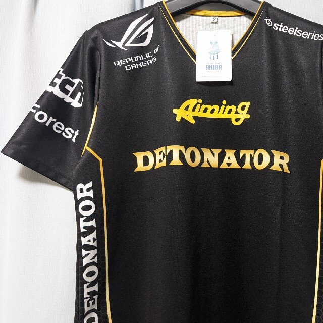 ■新品 DeToNator ユニフォーム 定価14300円 Tシャツ eスポーツ メンズのトップス(Tシャツ/カットソー(半袖/袖なし))の商品写真