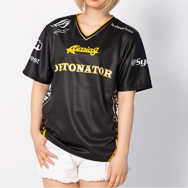 ■新品 DeToNator ユニフォーム 定価14300円 Tシャツ eスポーツ メンズのトップス(Tシャツ/カットソー(半袖/袖なし))の商品写真