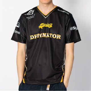 ■新品 DeToNator ユニフォーム 定価14300円 Tシャツ eスポーツ(Tシャツ/カットソー(半袖/袖なし))