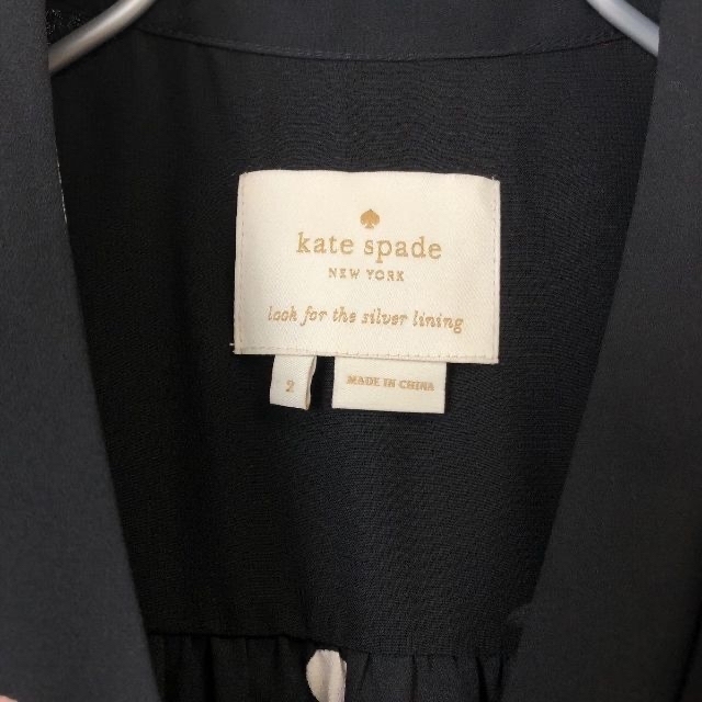 kate spade new york(ケイトスペードニューヨーク)の[ 美品 ] ケイトスペード / ドットワンピース / 定価53000円 レディースのワンピース(ロングワンピース/マキシワンピース)の商品写真