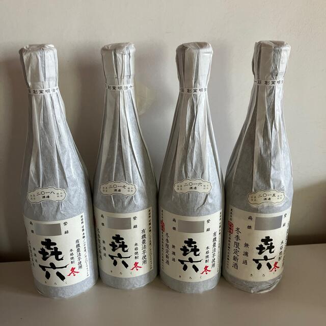 ①[芋焼酎] 㐂六 (きろく) 25度 720ml 4本セット