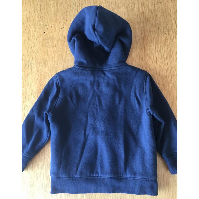 GAP(ギャップ)のGAP 紺　パーカー キッズ/ベビー/マタニティのキッズ服男の子用(90cm~)(ジャケット/上着)の商品写真