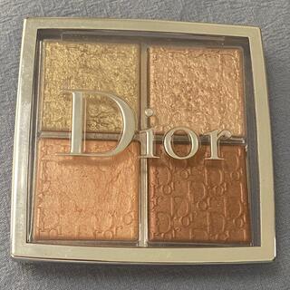 ディオール(Dior)のディオールバックステージ　フェイスグロウパレット　002グリッツ(フェイスカラー)