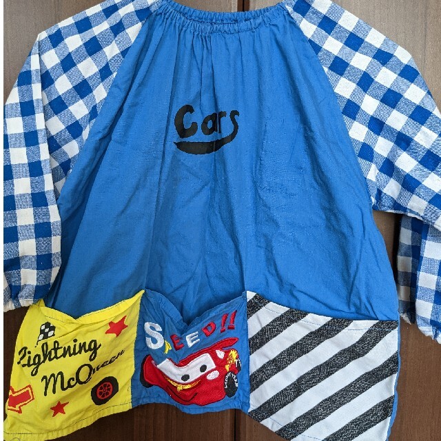 こども用スモック（110）2枚セット キッズ/ベビー/マタニティのキッズ服男の子用(90cm~)(その他)の商品写真